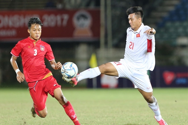 U18 Việt Nam dừng bước ở vòng bảng sau trận thua Myanmar