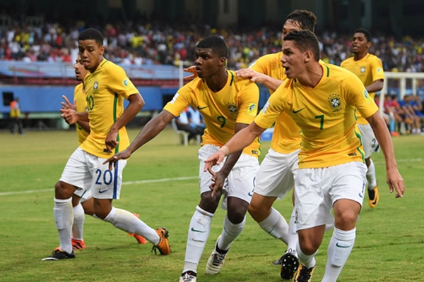 Đánh bại Honduras, Brazil vào tứ kết giải U17 World Cup