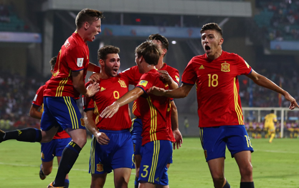 U17 Tây Ban Nha gặp Anh ở chung kết U17 World Cup 2017