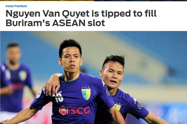 Báo châu Á nói gì về việc cầu thủ VN sắp sang Thai League?