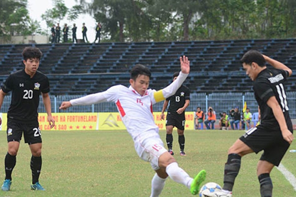 U19 Việt Nam lỡ chiến thắng trước U21 Thái Lan