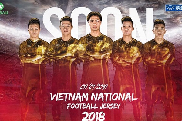 U23 Việt Nam diện áo đấu cực chất tại VCK U23 châu Á 2018