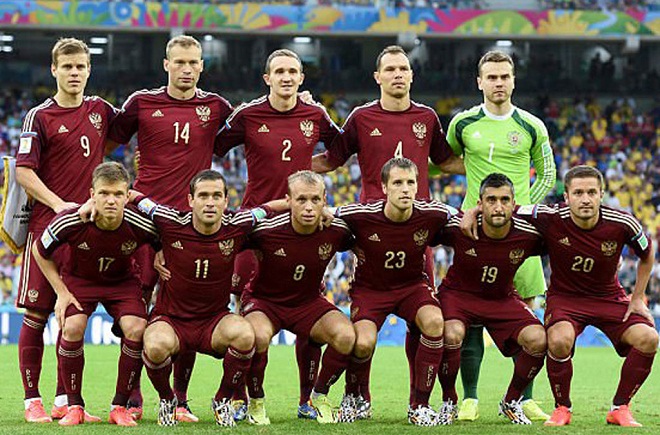 Danh sách đội tuyển Nga dự World Cup 2018