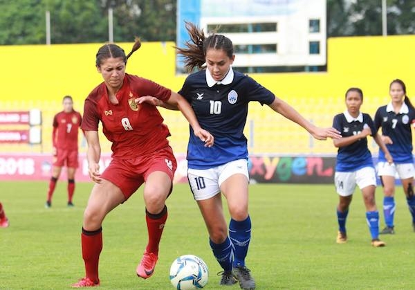 Nữ Thái Lan thắng nhàn Myanmar để vào chung kết gặp Úc