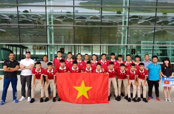 Lịch thi đấu U14 Việt Nam tại giải U14 Quốc tế Vũ Hán 2018