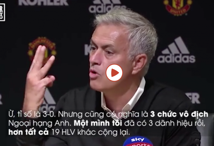 VIDEO: Sau tất cả, Mourinho xứng đáng được tôn trọng
