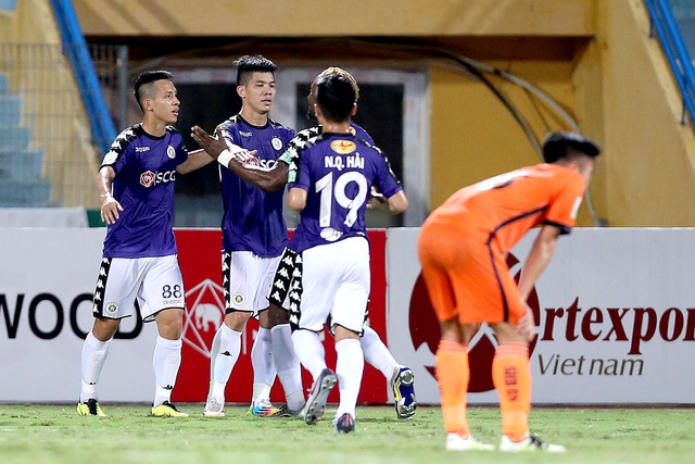Bảng xếp hạng V-League 2018 ngày 23/6: Hà Nội chễm chệ ngôi đầu