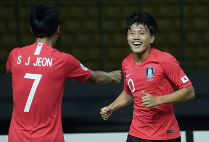 Thắng tối thiểu 'ngựa ô', U19 Hàn Quốc giành vé vào bán kết châu Á