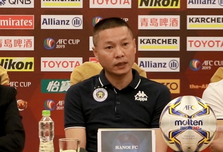 HLV Hà Nội FC: 'Chúng tôi sẽ đứng lên ngay tại chỗ đã vấp ngã'
