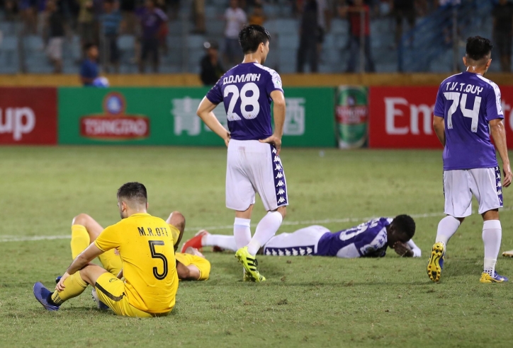 VIDEO: Dàn cầu thủ 'Philippines thu nhỏ' cay đắng rời AFC Cup sau trận thua Hà Nội