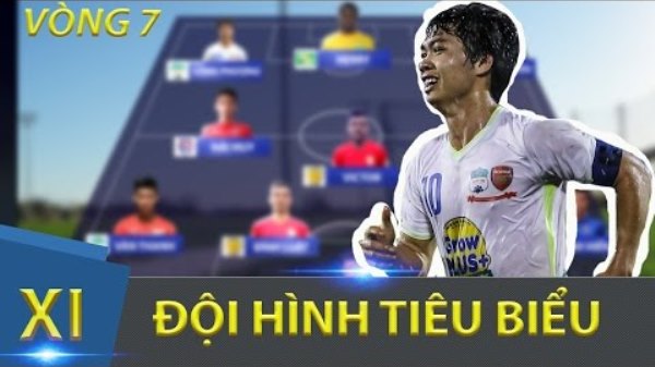 ĐHTB Vòng 7 V-League 2017: Lần đầu cho Công Phượng
