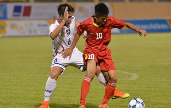 Highlights U19 Việt Nam 2-0 U19 Đài Loan