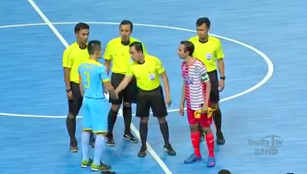 Sanna Khánh Hòa 1-1 Melaka Utd (Giải Futsal CLB Đông Nam Á)