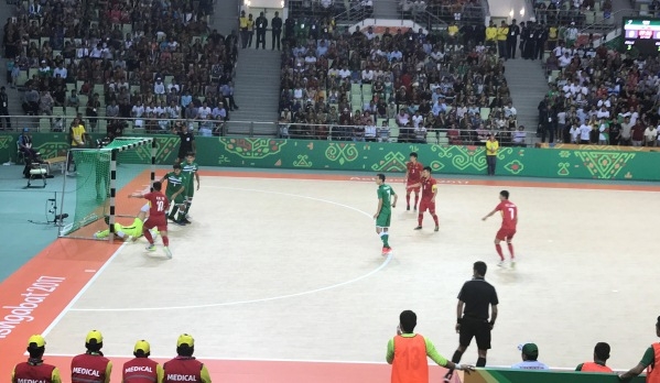 Video Futsal: Turkmenistan 0-1 Việt Nam