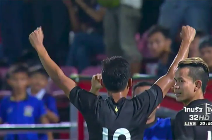 VIDEO: Dangda tỏa sáng, Thái Lan thắng sốc đội bóng châu Phi