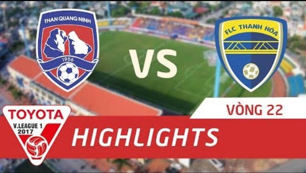 Highlights: Quảng Ninh 4-3 Thanh Hóa (Vòng 22 V-League 2017)