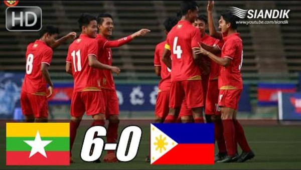Highlights: U19 Myanmar 6-0 U19 Philippines