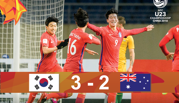 Highlights: U23 Hàn Quốc 3-2 U23 Australia