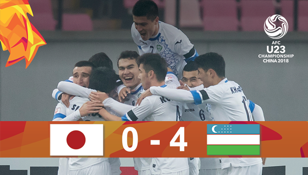 Highlights: U23 Nhật Bản 0-4 U23 Uzbekistan