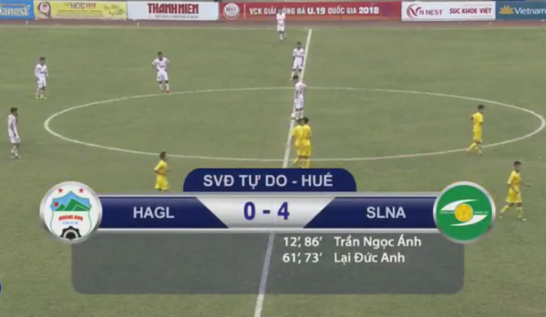 Highlights: U19 HAGL 0-4 U19 SLNA