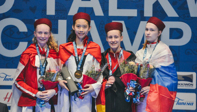 VIDEO: Hồ Thị Kim Ngân giành HCV Taekwondo trẻ thế giới