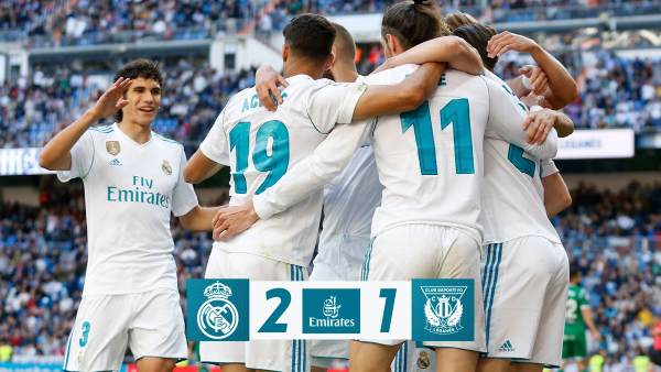 Highlights: Real Madrid 2-1 Leganes (Vòng 34 La Liga)