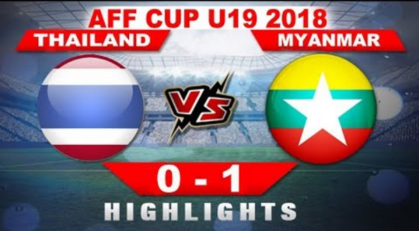 Highlights: U19 Thái Lan 0-1 U19 Myanmar (Bán kết Đông Nam Á 2018)