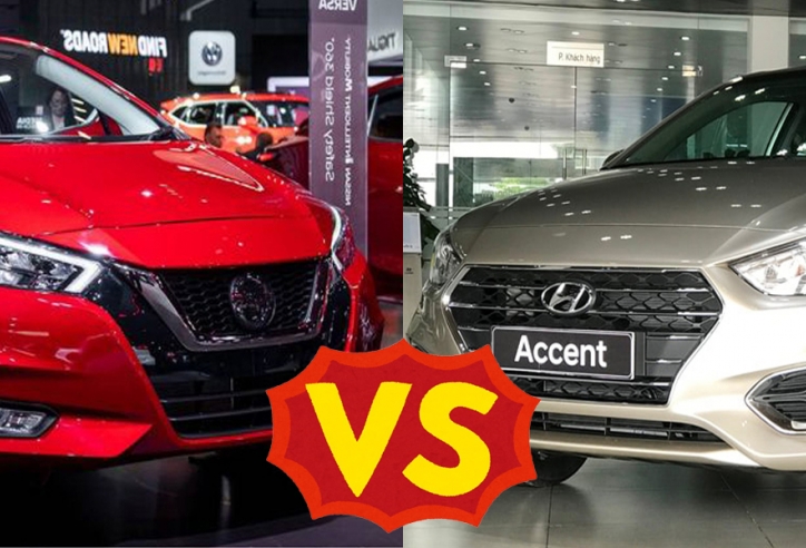 So sánh Nissan Sunny và Hyundai Accent: Sedan hạng B nào đáng mua