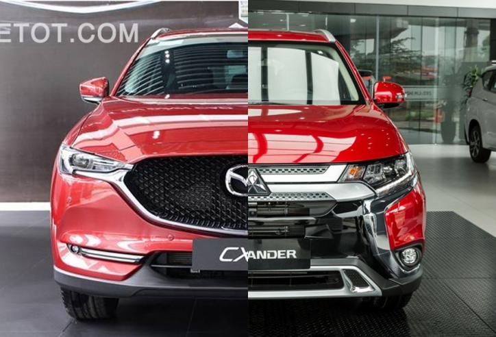 So sánh Mazda CX5 và Mitsubishi Outlander: tầm giá 1 tỷ chọn xe nào