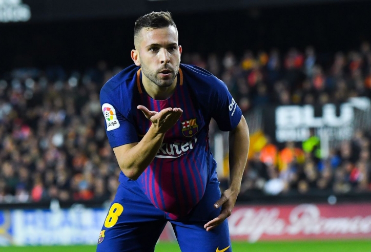 Barca trói chân Jordi Alba bằng bản hợp đồng nửa tỉ EURO