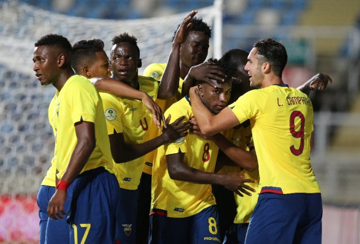 Nhấn chìm Uruguay, U20 Ecuador hiên ngang tiến vào tứ kết