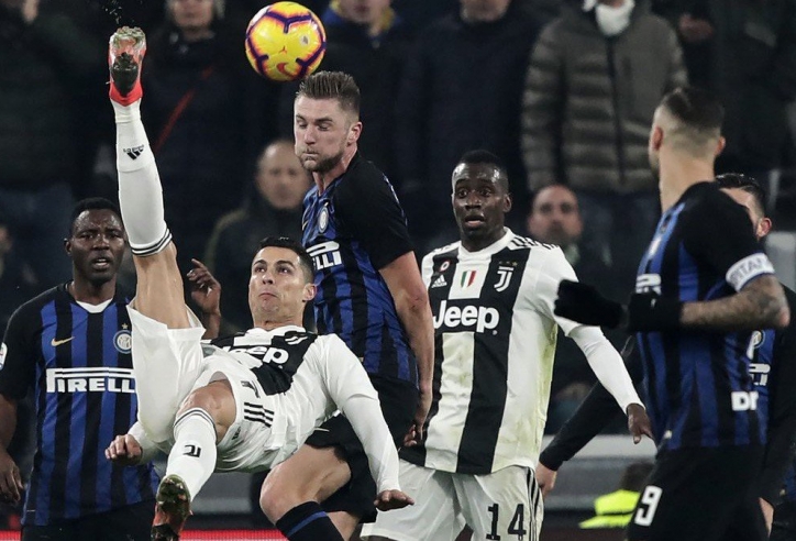 Inter Milan vs Juventus: 'Siêu kinh điển' Italia