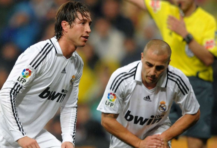 VIDEO: Canavaro và Ramos so tài trong màu áo Real Madrid