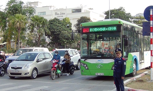 Hà Nội bắt đầu xây dựng tuyến buýt nhanh BRT thứ 2 dài 35 km ngay trong quý I/2017