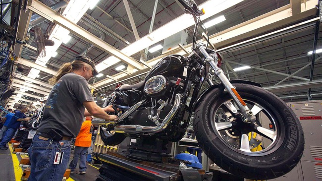 Giá mô tô Harley-Davidson tại Đông Nam Á sẽ giảm mạnh