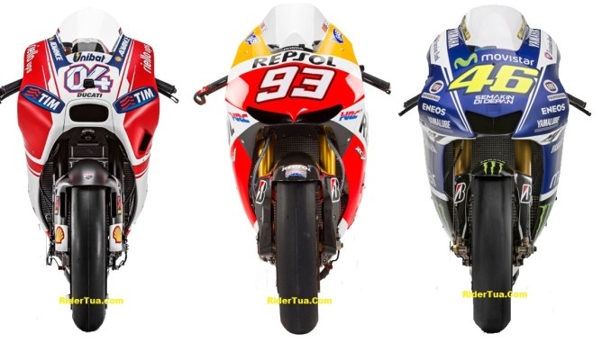 So sánh động cơ Inline và V4 của xe đua MotoGP