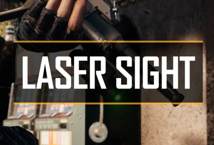 PUBG UPDATE #21: Thêm phụ kiện mới Laser Sight