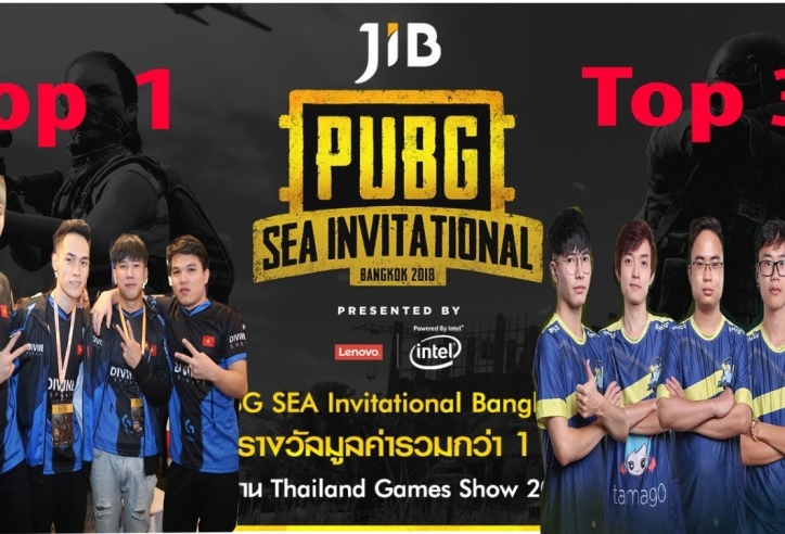 JIB PUBG Sea Championship: Đại diện Việt Nam thống trị giải đấu