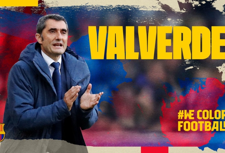 NÓNG: HLV Valverde chính thức gia hạn hợp đồng với Barcelona