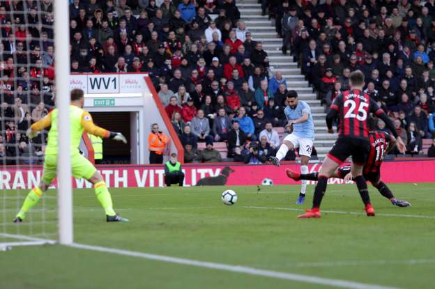 VIDEO: Mahrez mở tỷ số trận đấu Bournemouth vs Man City