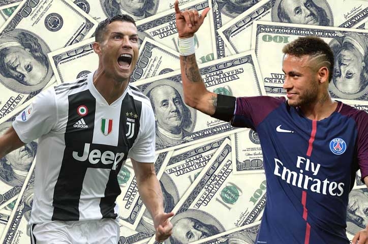 Ronaldo, Neymar lọt vào đội hình đắt nhất lịch sử bóng đá