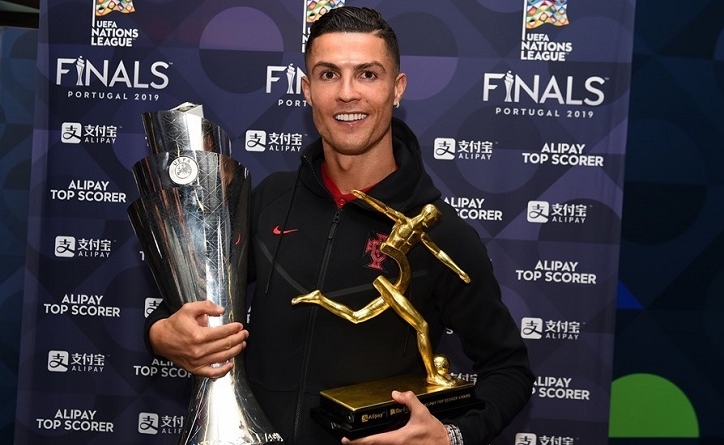 Ronaldo đoạt Vua phá lưới vòng chung kết Nations League