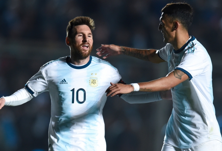 Đội hình ra sân của Argentina đấu Colombia: Đầu tàu Messi