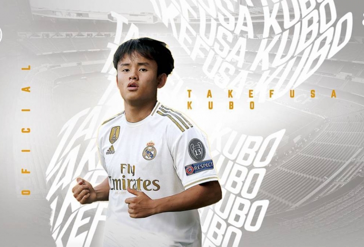 'Messi Nhật Bản' nói gì sau khi gia nhập Real Madrid?