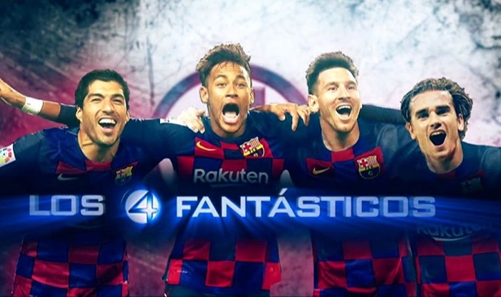 Đội hình mạnh nhất Barca với Neymar và Griezmann: Bộ tứ siêu đẳng