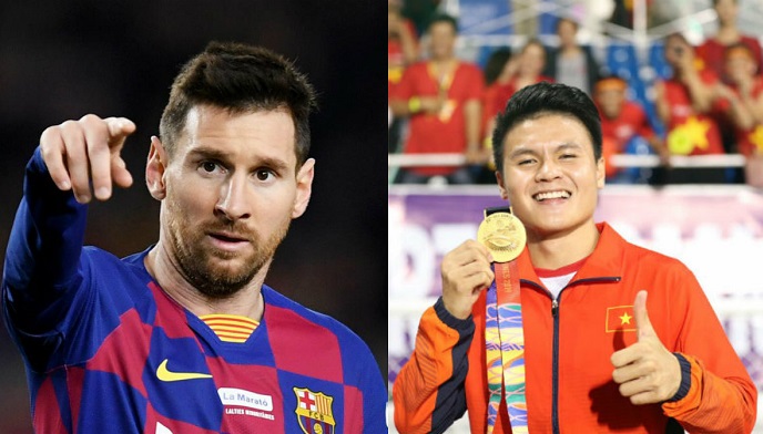 Top cầu thủ hay nhất thế giới năm 2019: Messi số 1, Quang Hải xếp hạng mấy?