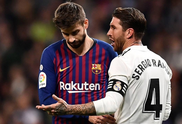 Ramos đáp trả Pique: 'Madrid tệ nhất? Tôi thích chiến thắng như vậy'