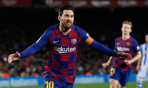 Messi nổ súng giúp Barca tạm vươn lên dẫn đầu La Liga