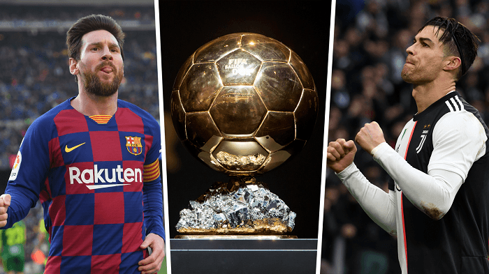 Cuộc đua Quả bóng vàng 2020: Ronaldo xếp trên Messi 2 bậc