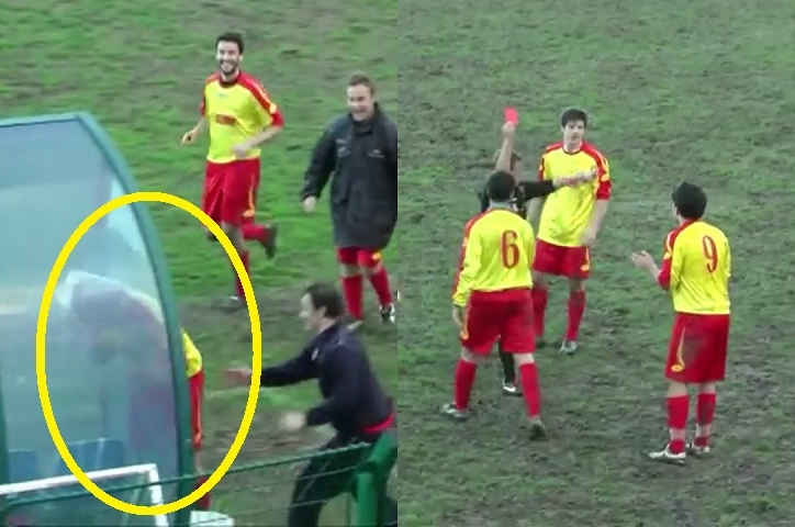 VIDEO: Cầu thủ nhận cái kết đẳng vì màn ăn mừng 'phá hoại'